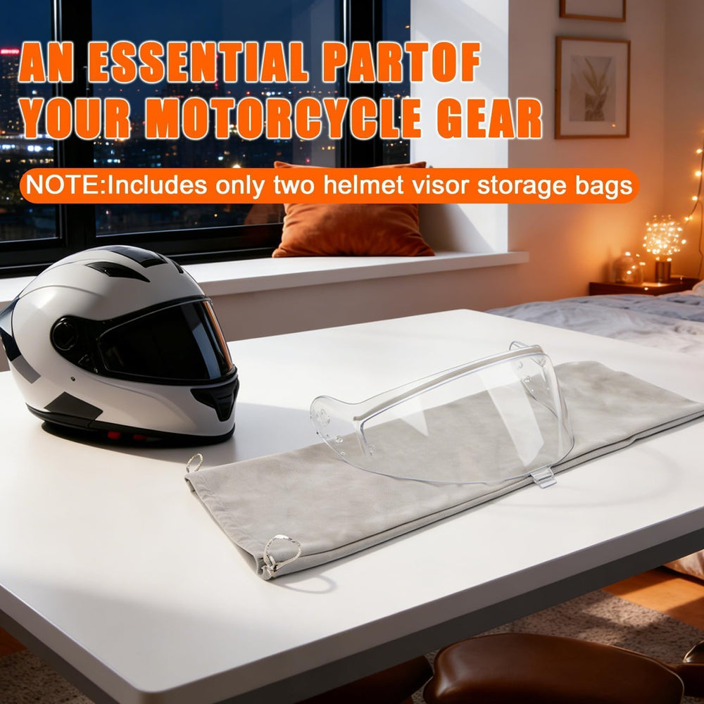 PSLER helmet with visor sleeve beside it illustrating organized storage