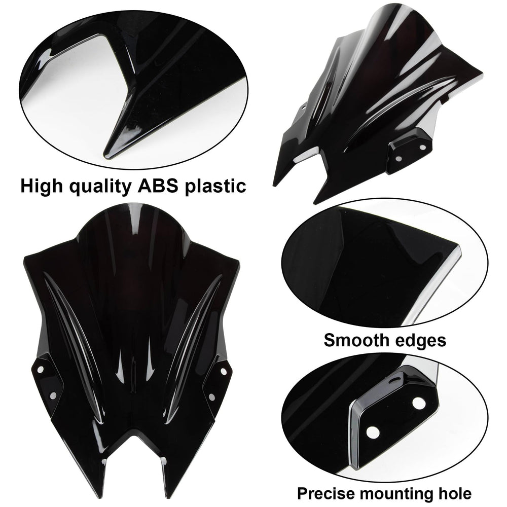 PSLER windscreen mounting points and holes for quick direct-fit installation