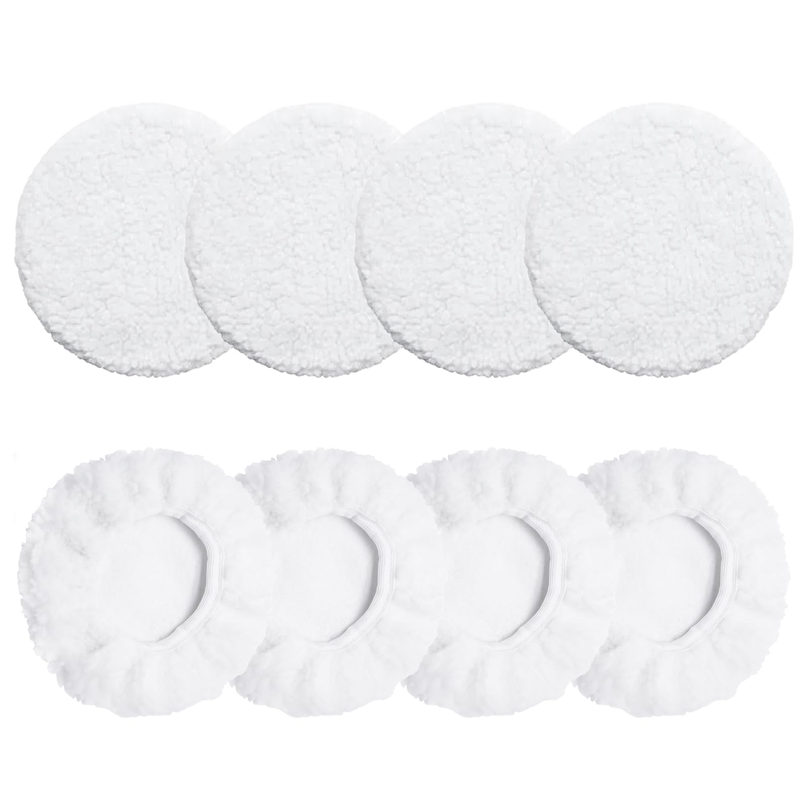 PTAZSCTC front view of eight polishing pads showing kit completeness and quick selection benefit