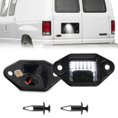 Puddle Light front view showing lamp face and mounting, improves plate visibility