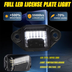 Puddle Light side profile of housing and connector, illustrates plug-and-play benefit