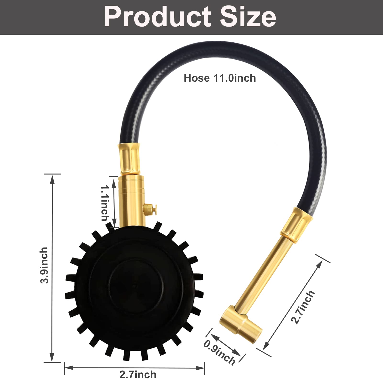 PUIBERS packaging with gauge and accessories for ready-to-use convenience