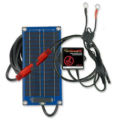 PulseTech SolarPulse front panel showing compact durable profile and easy mounting benefit
