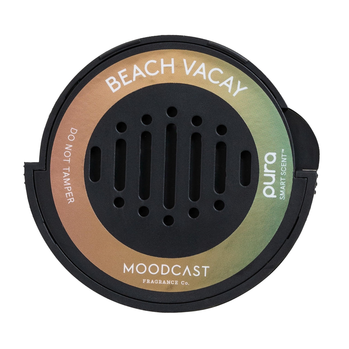 Pura Beach Vacay front packaging showing refill and branding for easy replacement