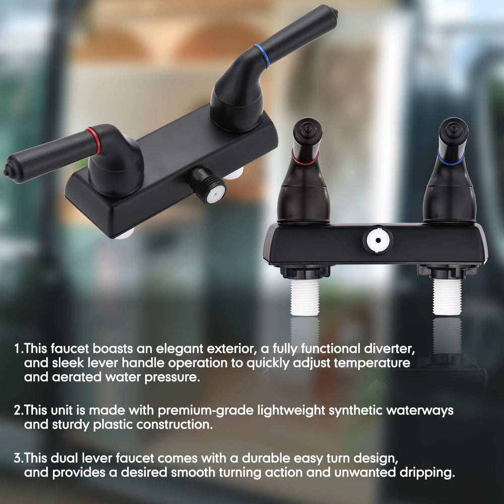 PureHaven diverter and vacuum-breaker hose connection for safe standard hose fit