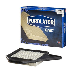 Purolator A36165 front view showing full filter for reliable engine protection