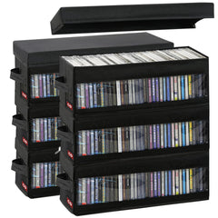 PUTNATRUE front view showing six closed boxes and lids, easy identification benefit