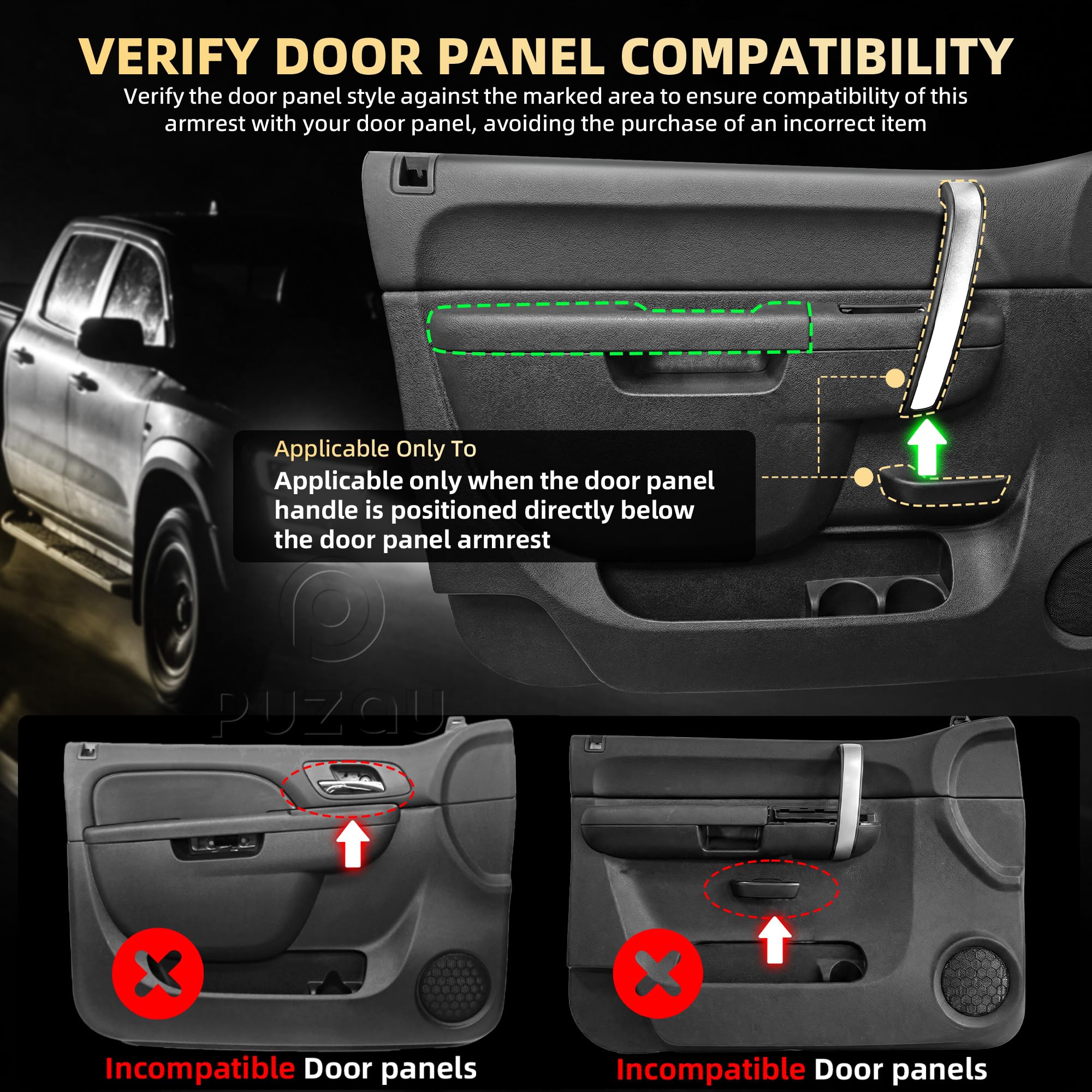 Puzau handle side profile displaying 30mm thickness for stronger durability