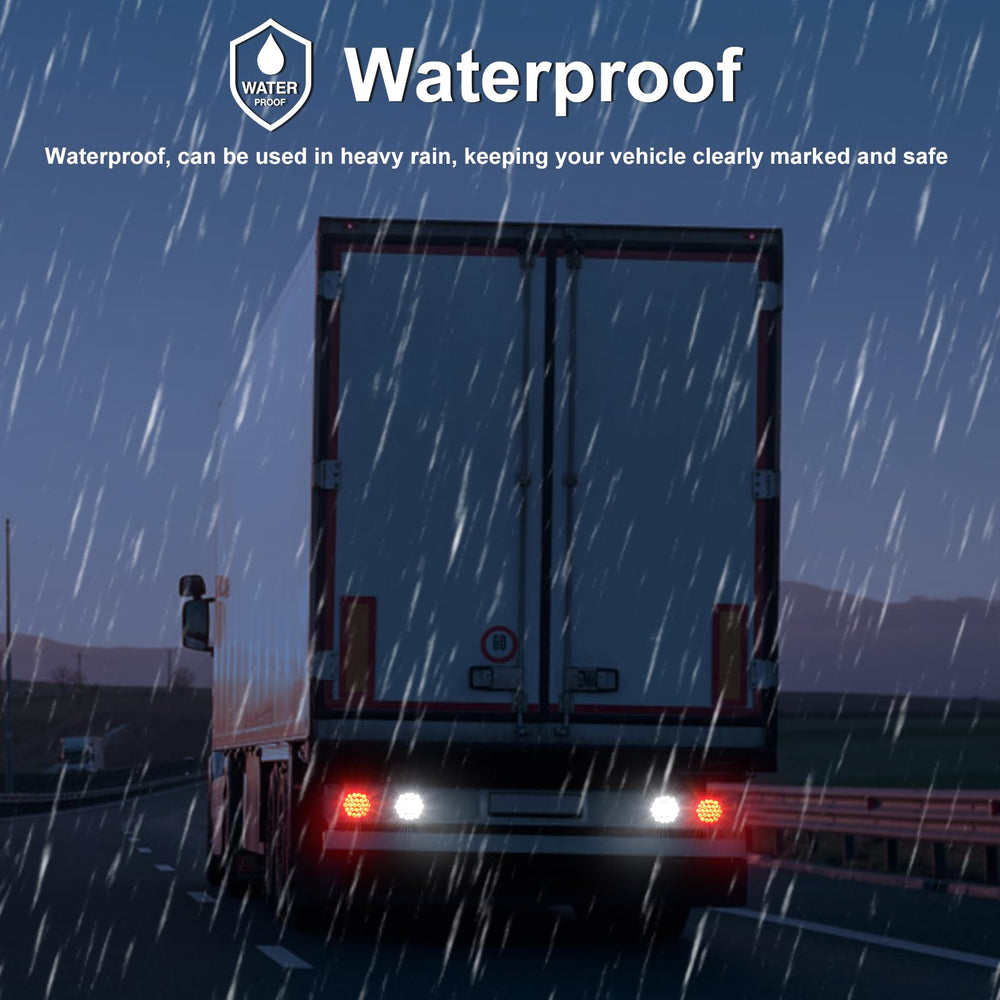 PVerandio installed on trailer side demonstrating flush mount and weatherproof protection