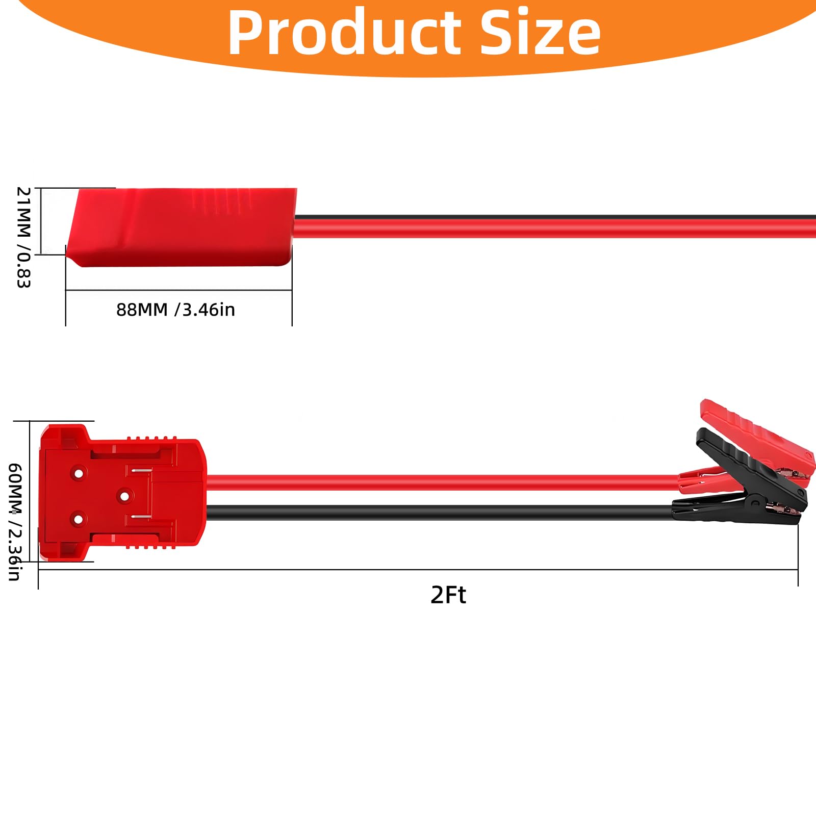 Pxm&MM closeup of 8 AWG silicone wire showing heat resistance benefit