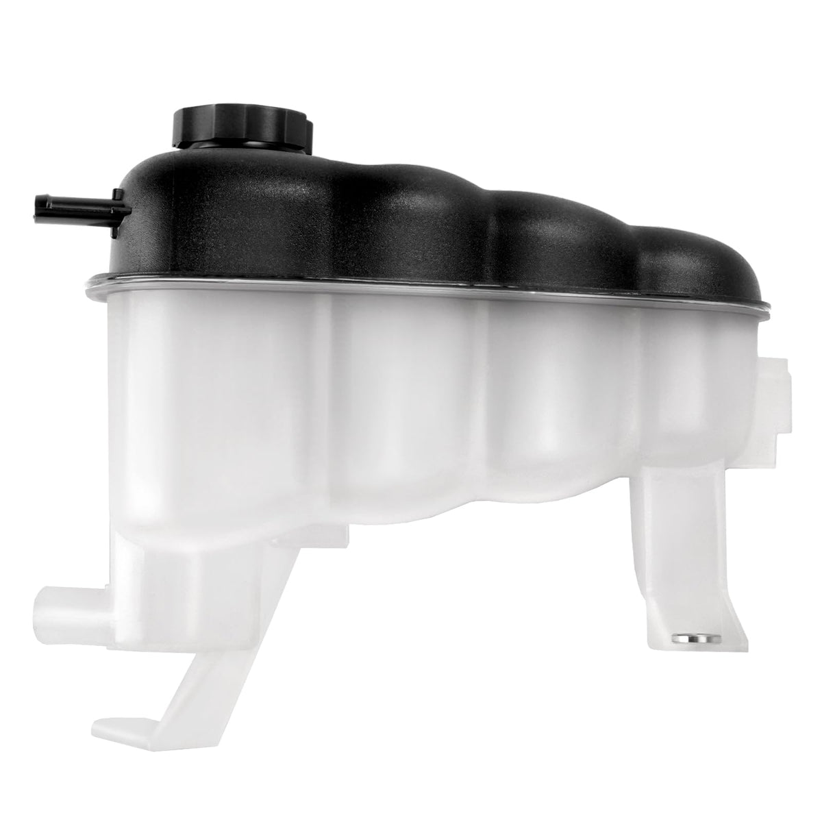 PYHAUTO front view of coolant reservoir showing OEM fit and easy replacement