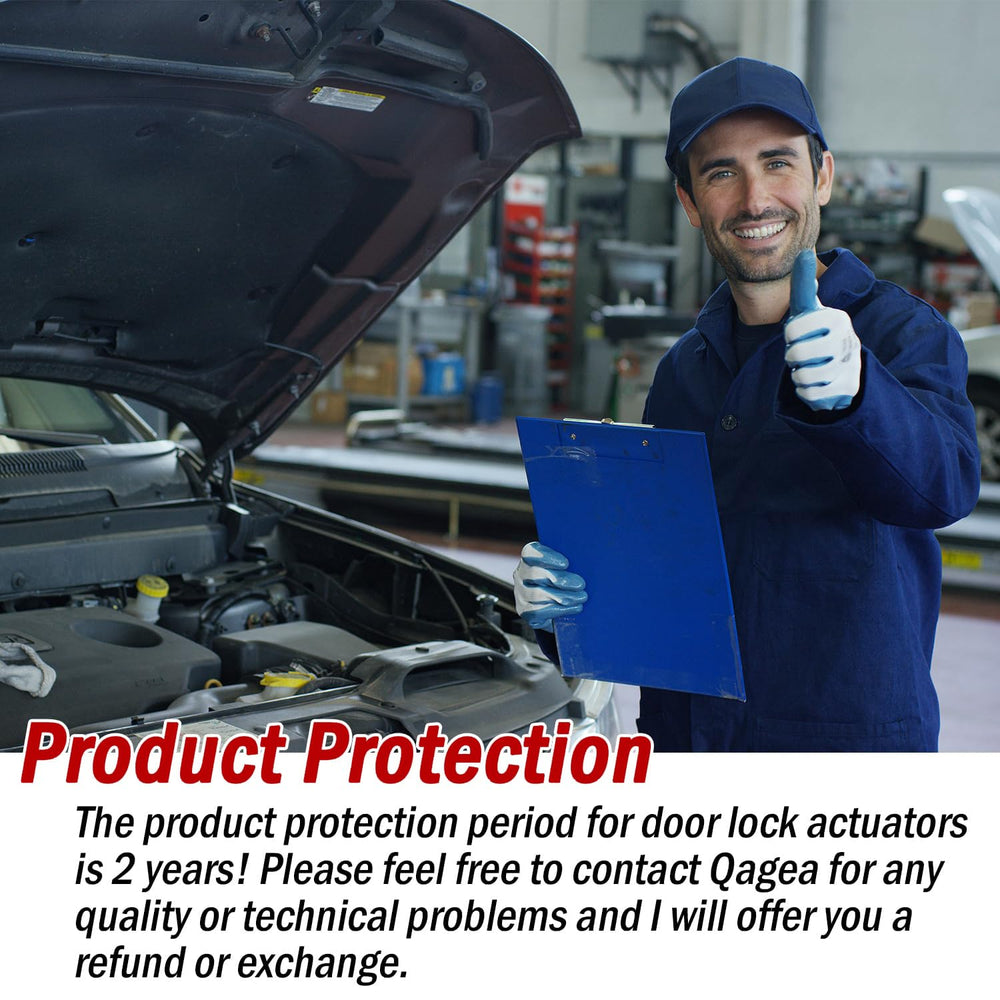 Qagea actuator packaging and instructions ensuring easy installation