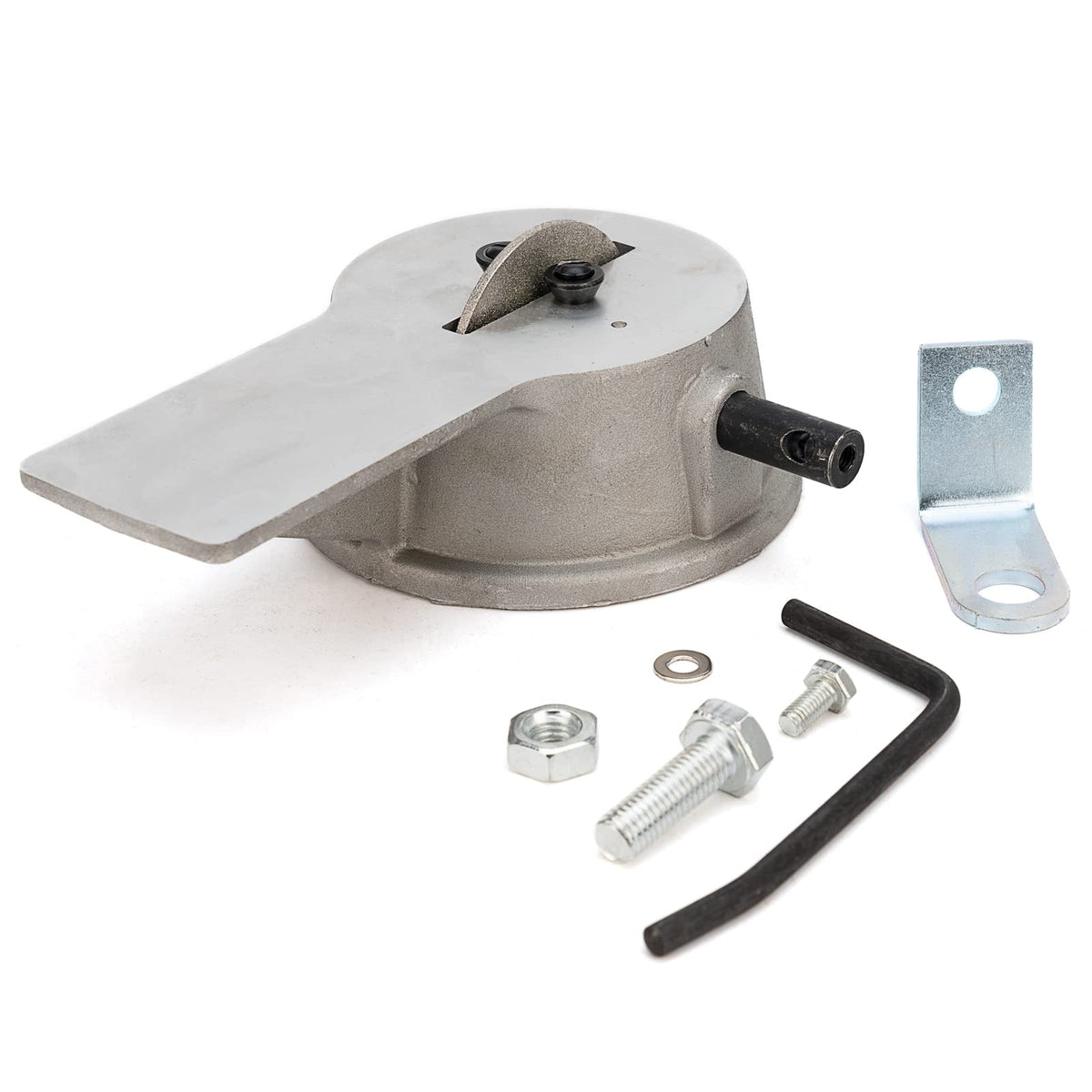 Qagea front view of filer showing compact aluminum body and handle for easy use