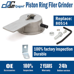 Qagea detail of positioning pin holding piston ring for accurate alignment
