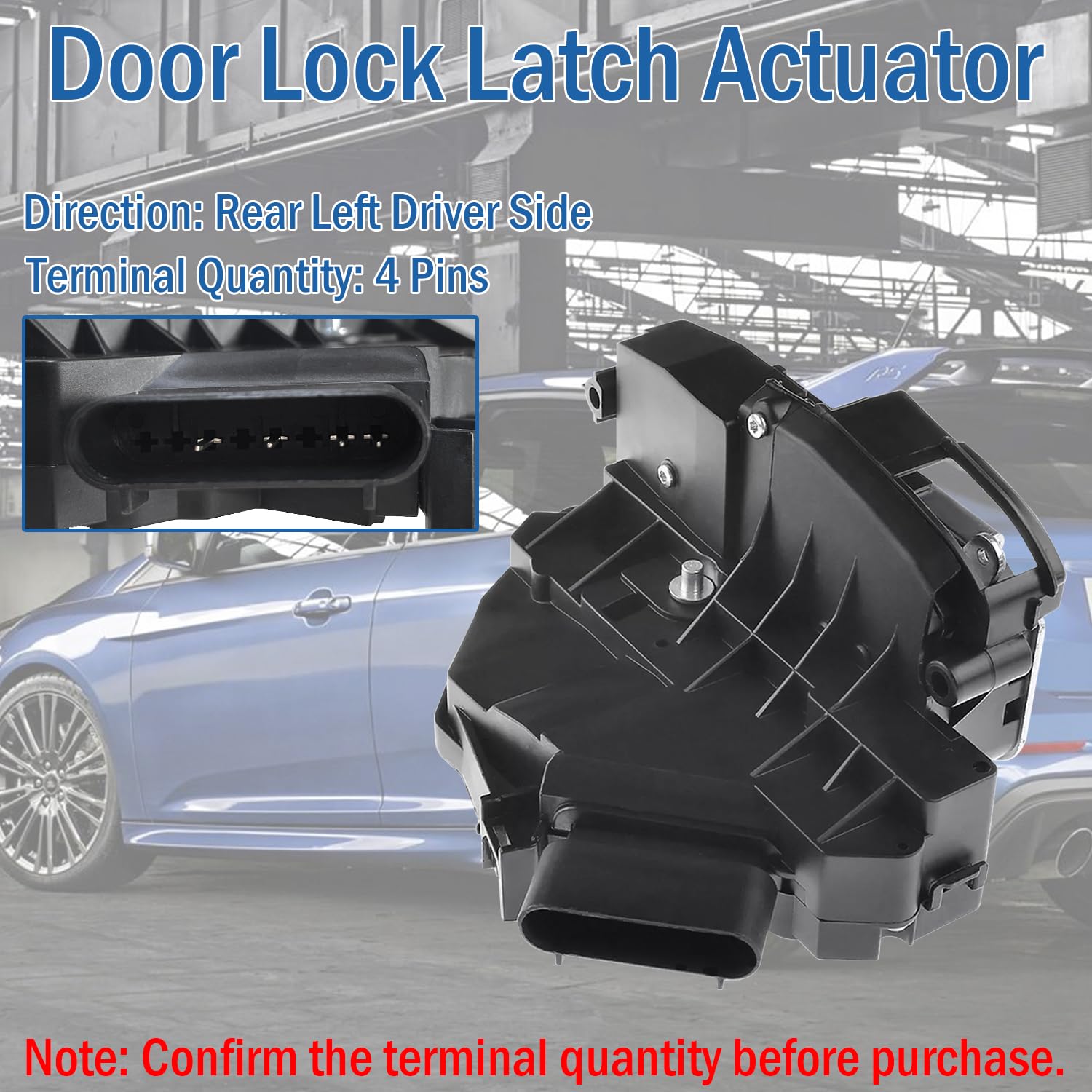 Qagea rear left actuator close-up of internal gears for reliable movement
