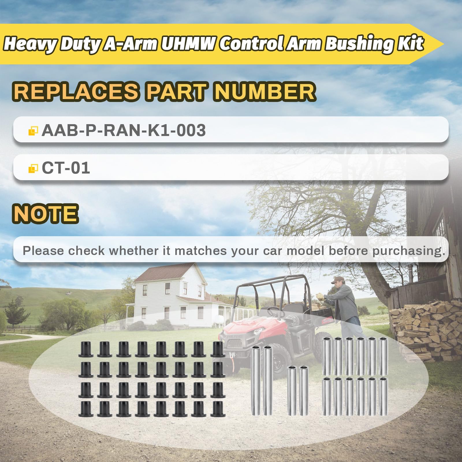 Qagea replacement metal sleeves detailed view restoring proper bore alignment benefit