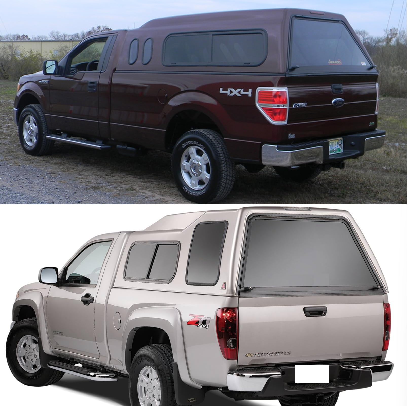 QANVEE installed on truck cap demonstrating weather protection and improved security