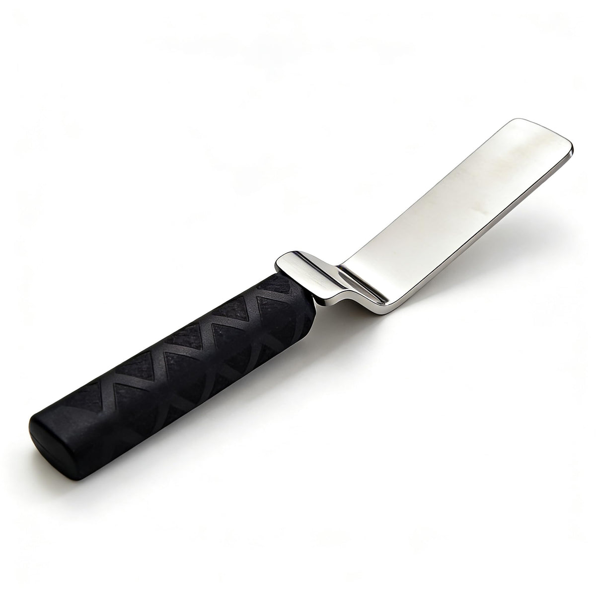 QDentMov slapper hammer front view showing spoon head and handle for precise shaping