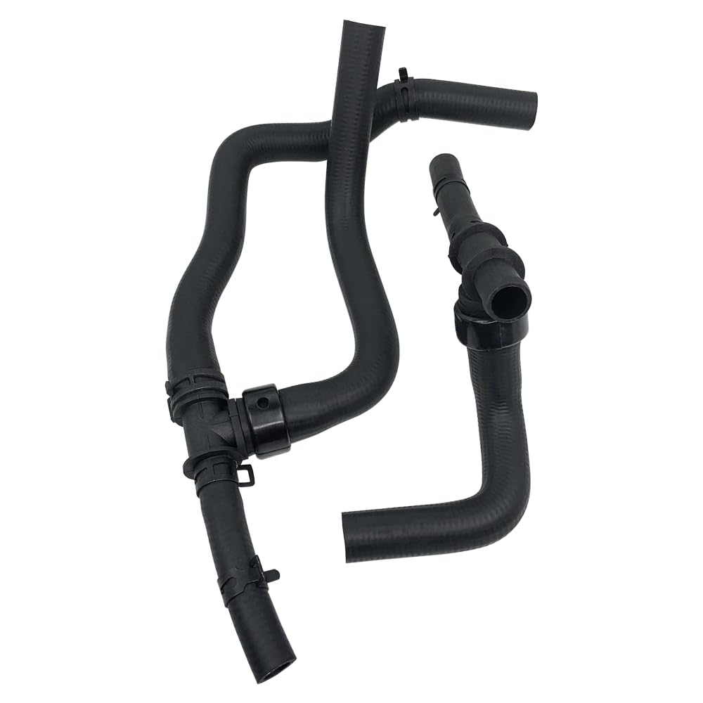 QFISH heater hose routing diagram labeled showing correct routing guidance benefit