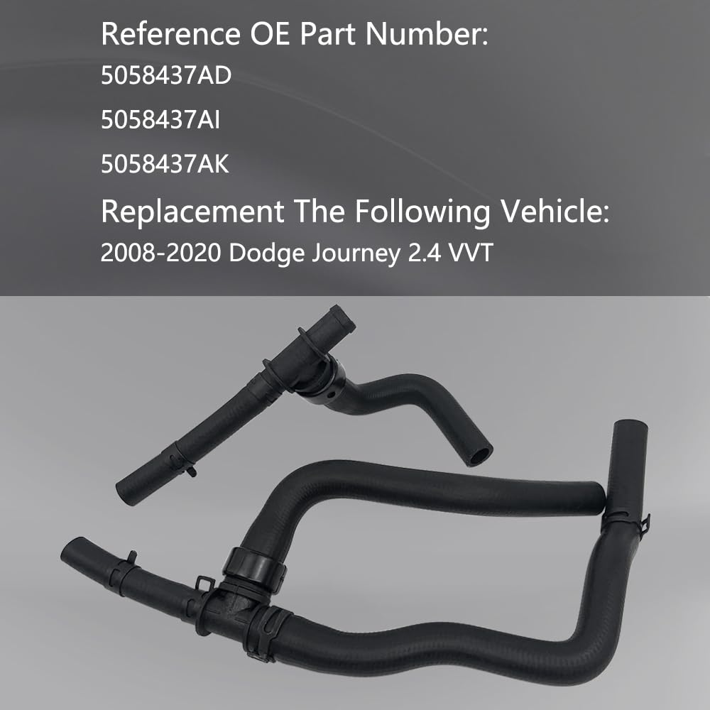 QFISH heater hose tee connection close-up highlighting secure junction benefit