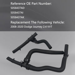 QFISH heater hose tee connection close-up highlighting secure junction benefit