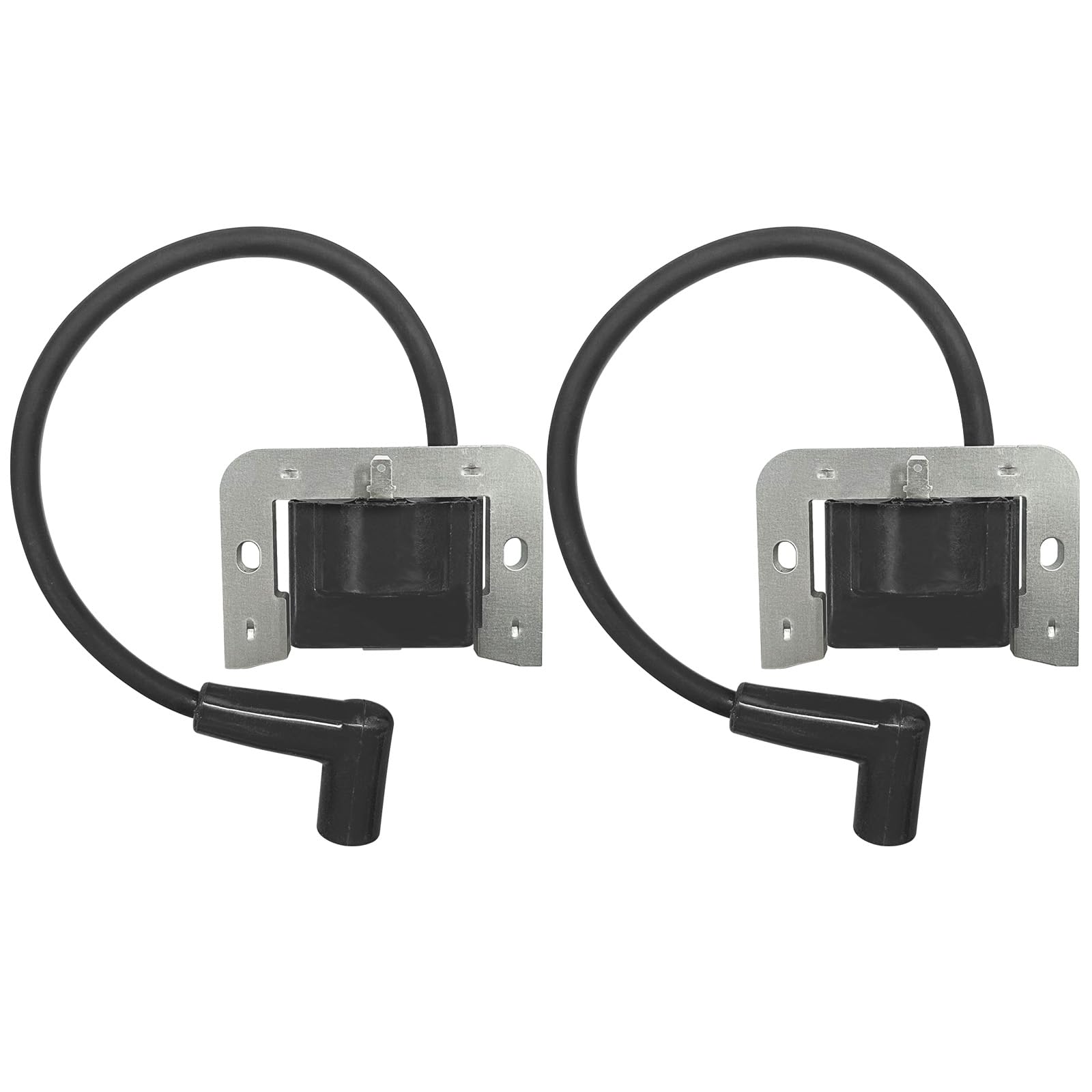QFISH ignition coil front view showing solid housing and mounting points benefit: easy fit