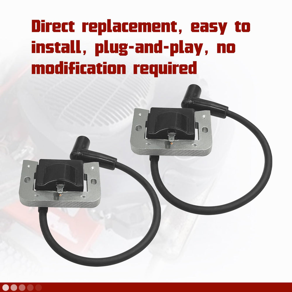 QFISH ignition coil installed in engine bay showing real-world fit benefit: plug-and-play