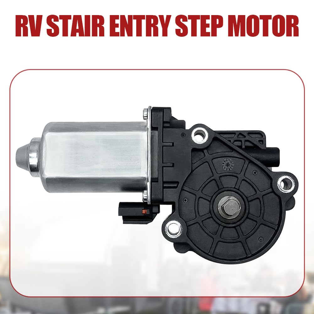 QFISH in-use at RV door illustrating safer, automatic step movement