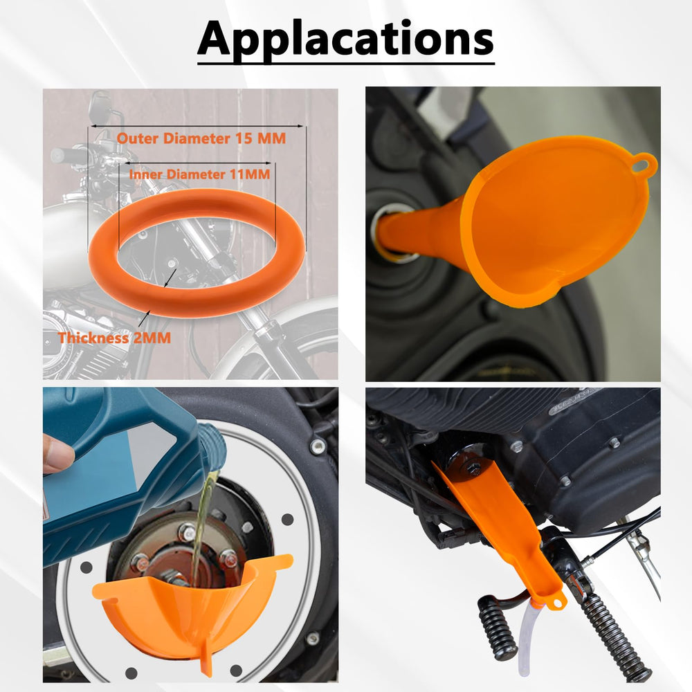 QHDSGZS tools in use on motorcycle enabling faster, cleaner maintenance