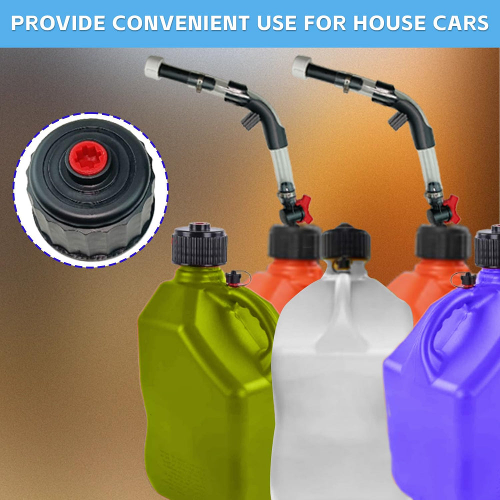QIANQIAN transparent hose detail for visible fuel flow monitoring
