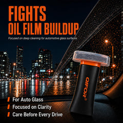 QIFOR being spread with an applicator pad to dissolve oil film efficiently