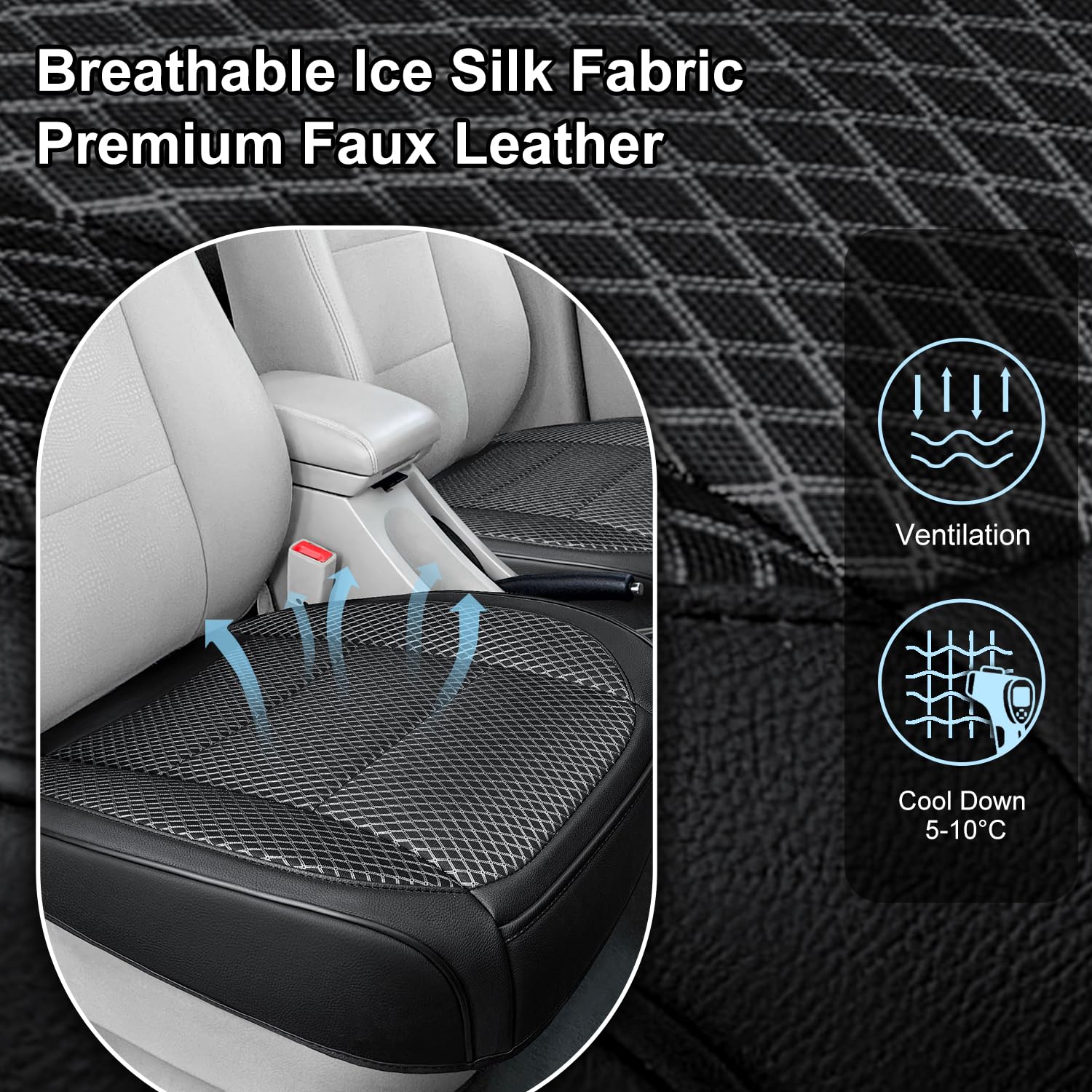 Qinlive non-slip gel bottom detail ensuring secure hold and reduced sliding