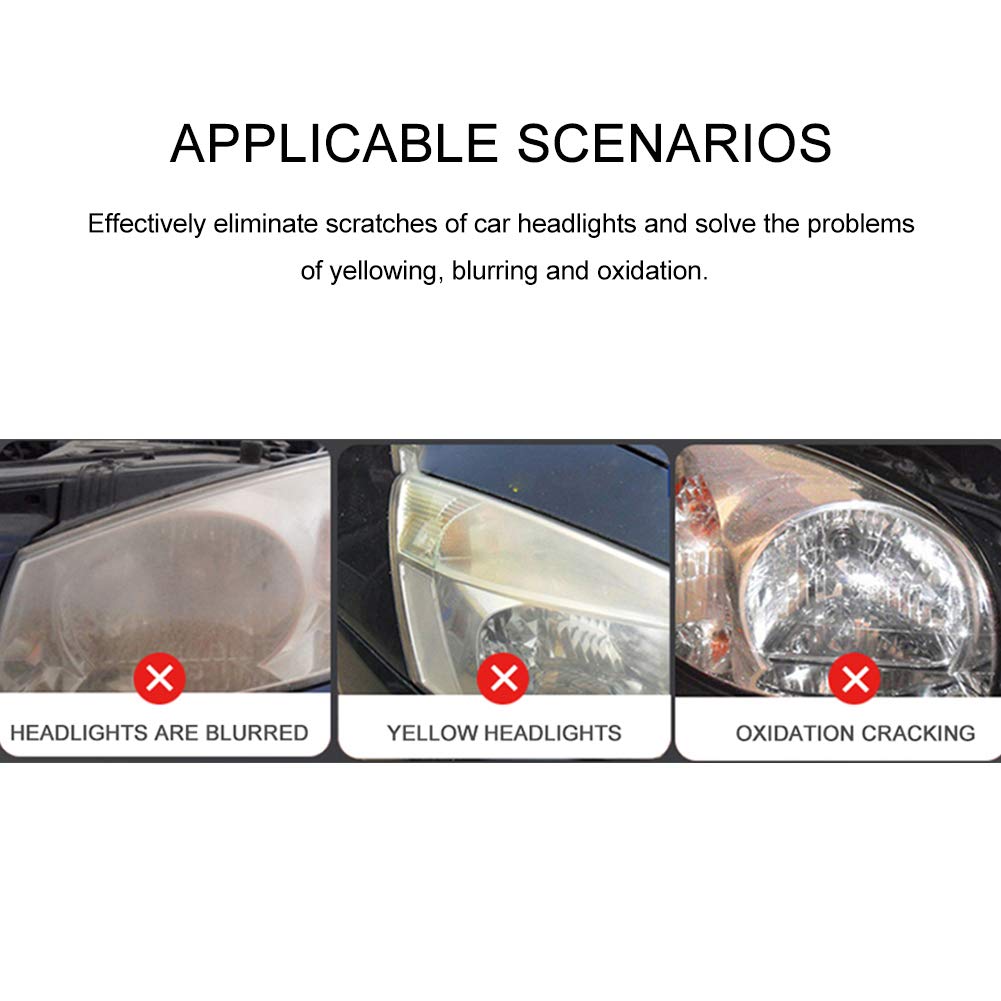 QKDS tool in use restoring headlight lens to improve nighttime visibility