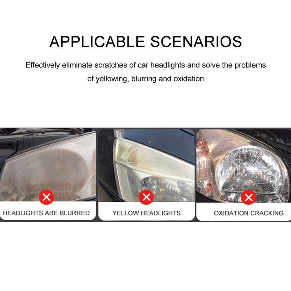 QKDS tool in use restoring headlight lens to improve nighttime visibility