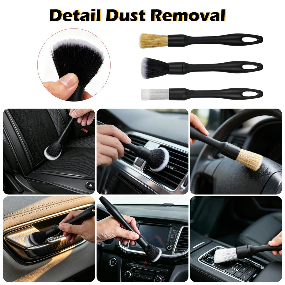 QLTUDN duster held in hand to show size and comfortable grip for users