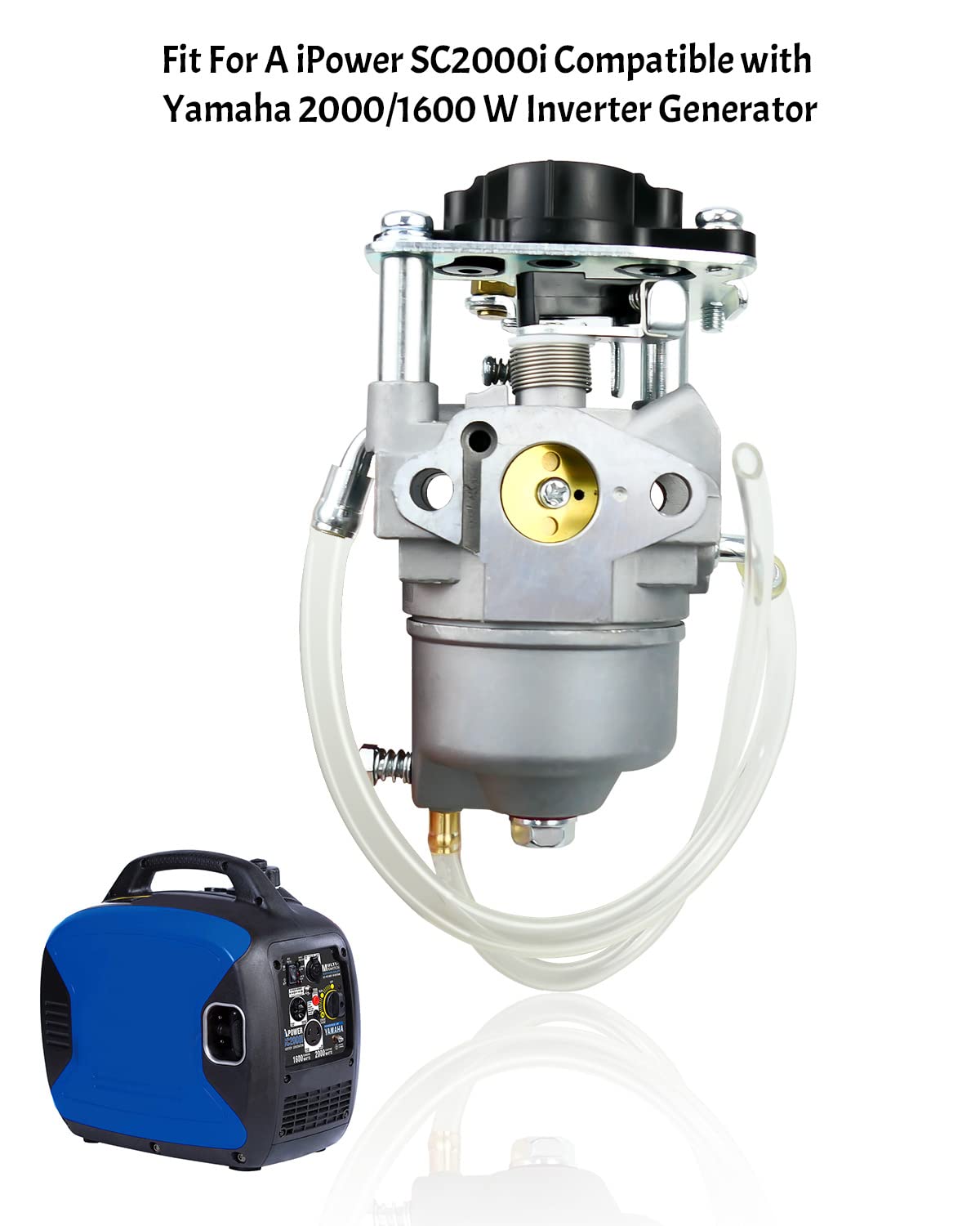 QLZOZB carburetor on a generator in an outdoor setting emphasizing reliable performance
