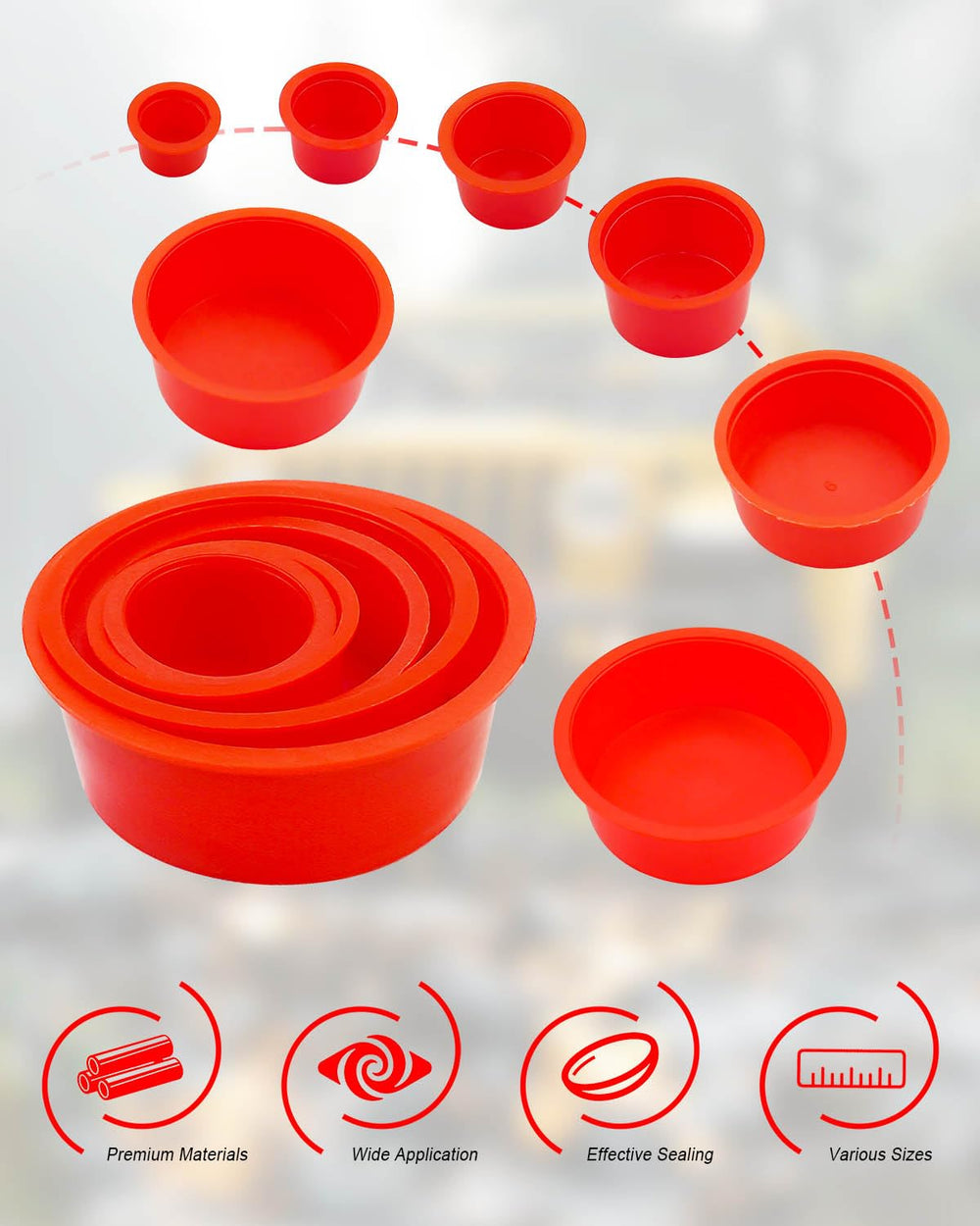 Qnbes close-up tapered tip detail showing seal-ready design advantage