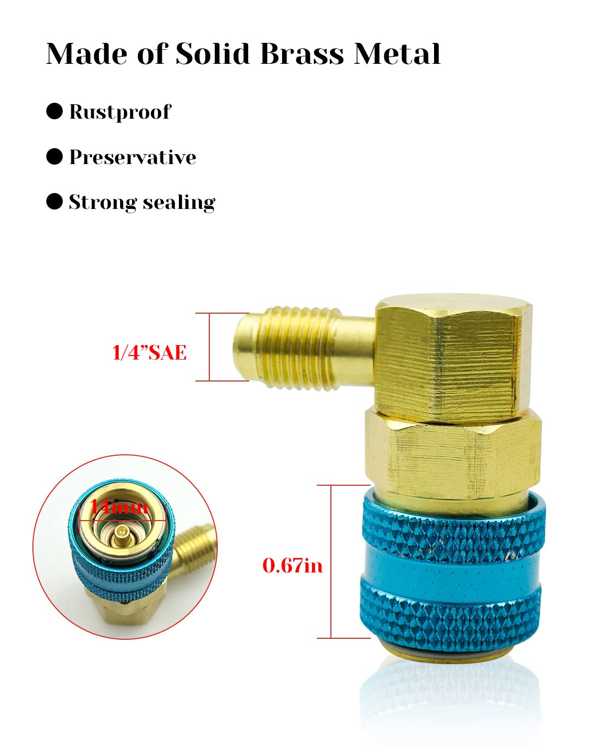 Qnbes injector connected to vehicle low side port showing safe filling benefit