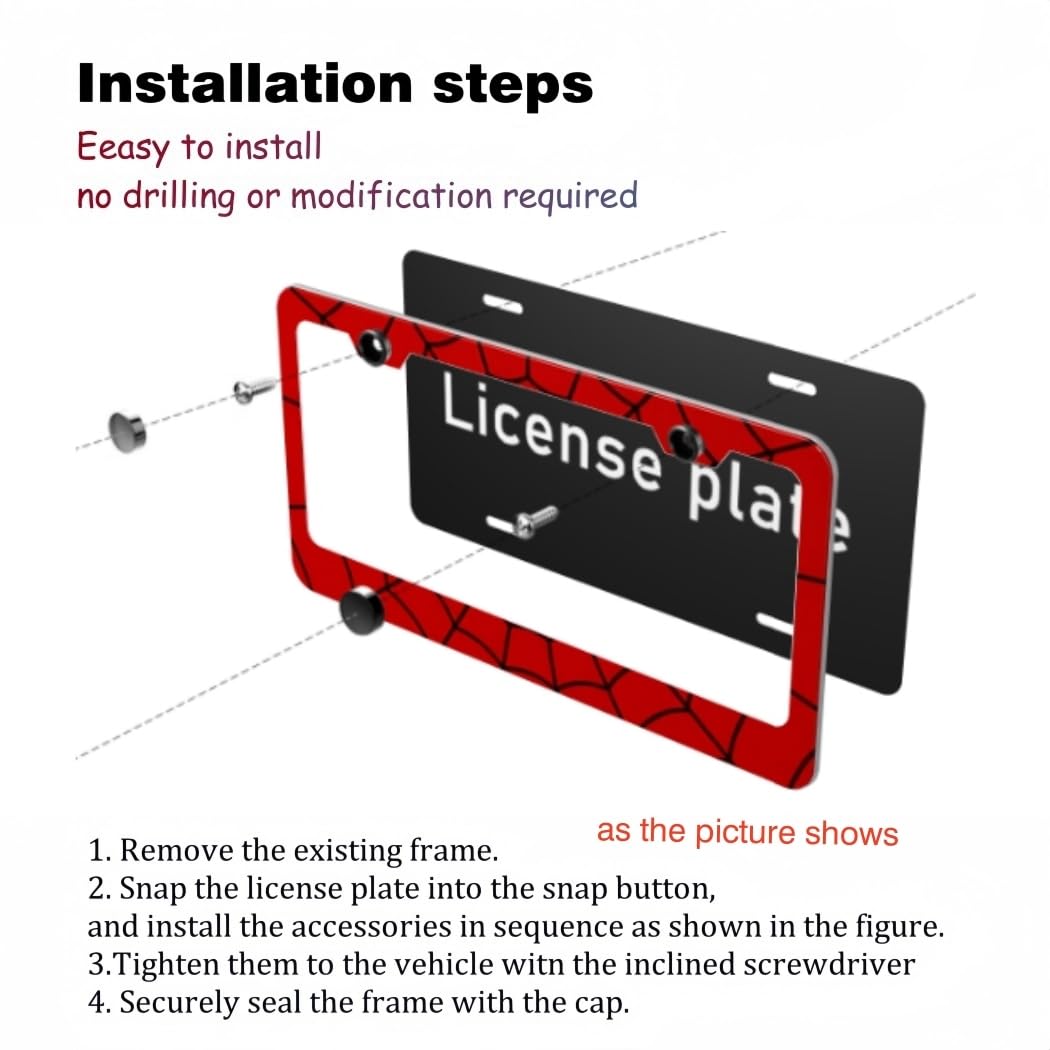 QOMAGO installed on car rear plate demonstrating clean appearance benefit