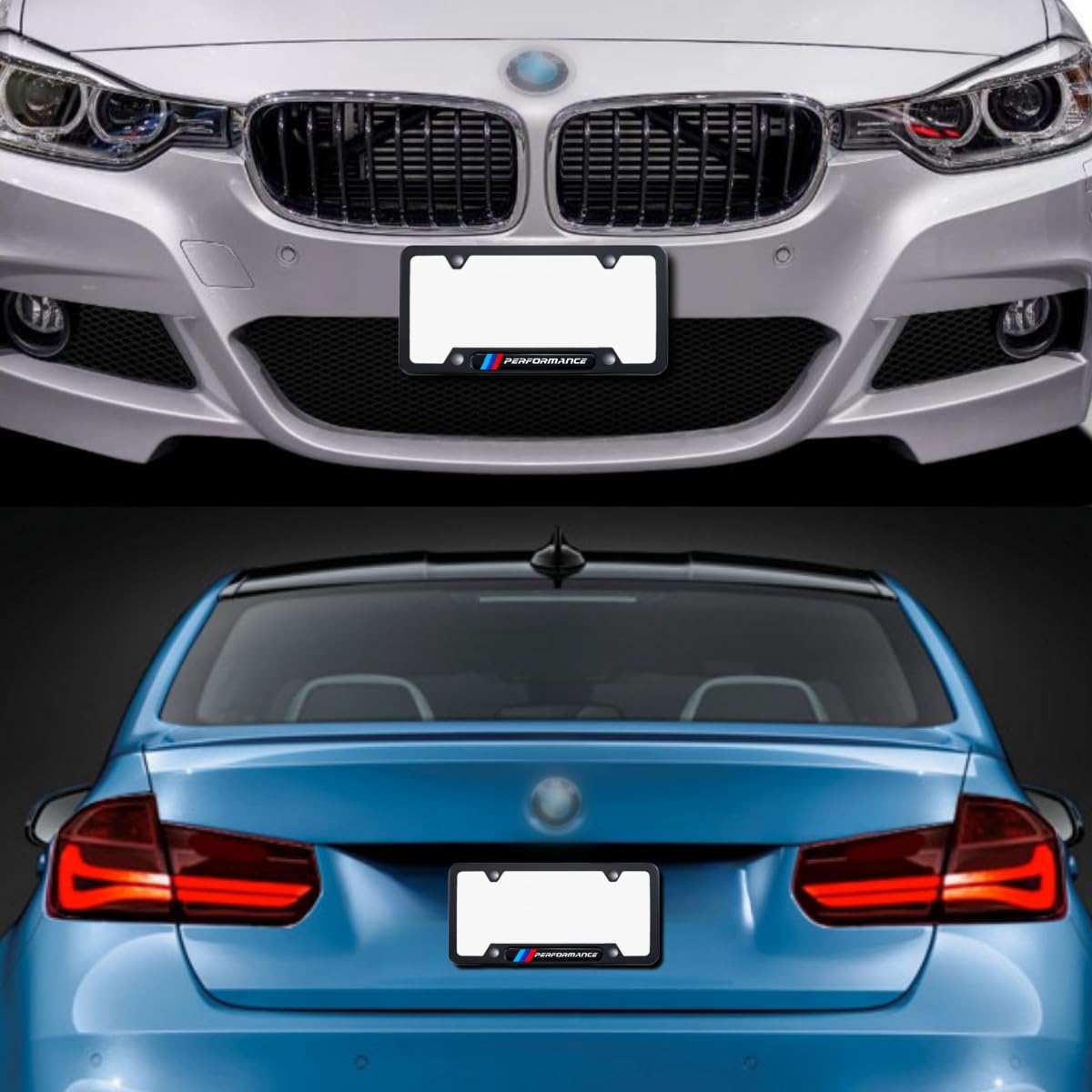 QOMAGO installed on BMW front bumper demonstrating seamless fit and style