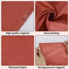 QOUBAI material texture close-up showing lightweight durable panel and even diffusion