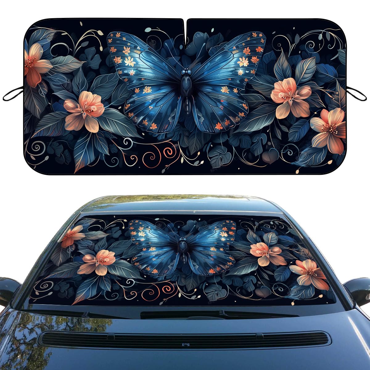 Qoueucc front packaging showing blue butterfly design and benefits