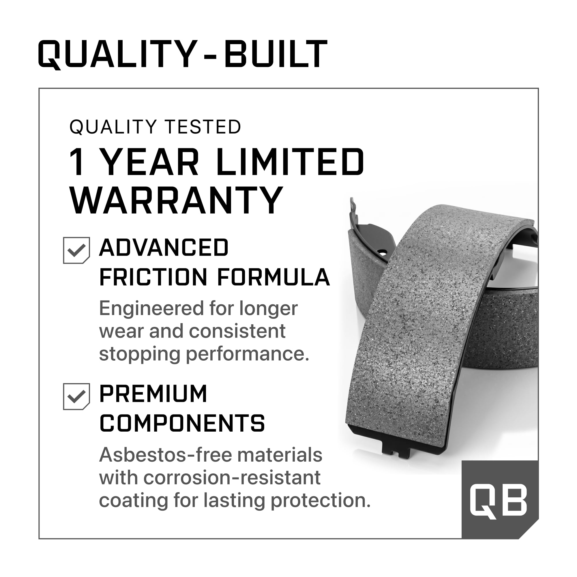 Quality-Built product label and FS913 part number for easy identification