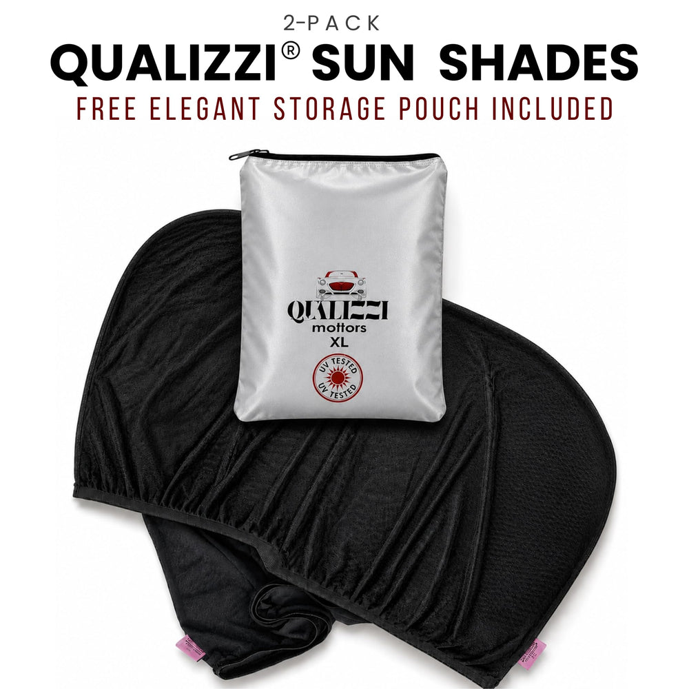 Qualizzi full edge-to-edge coverage protecting upholstery and skin