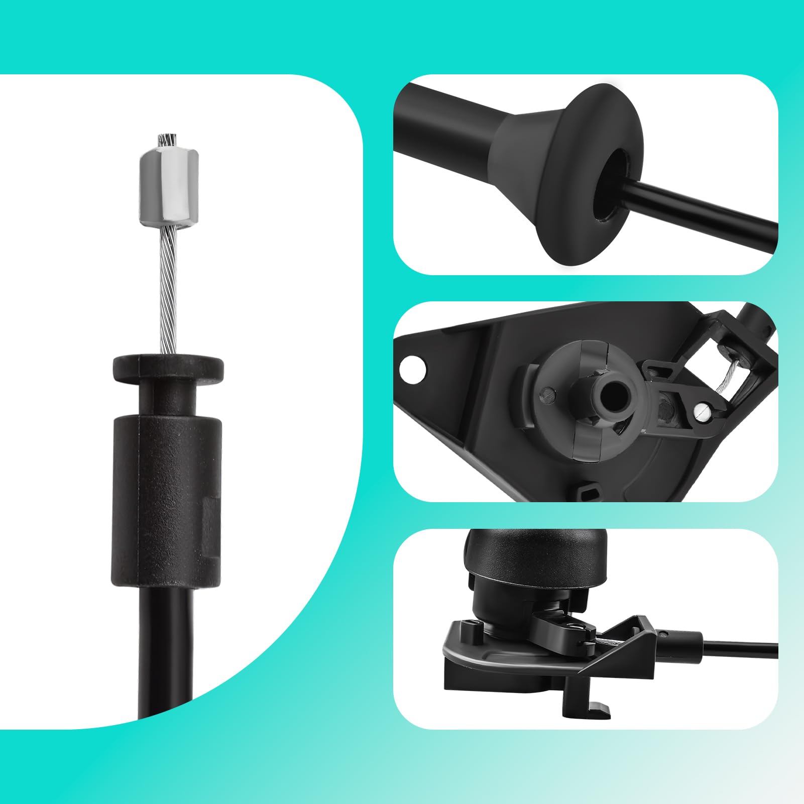 Quealzara handle installed in vehicle interior demonstrating user-friendly access
