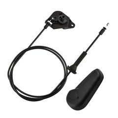 Quealzara hood release handle front view showing durable grip and easy pull