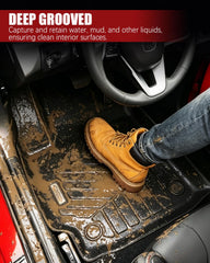 QUEYNOD rear seat full coverage protecting back footwells from debris