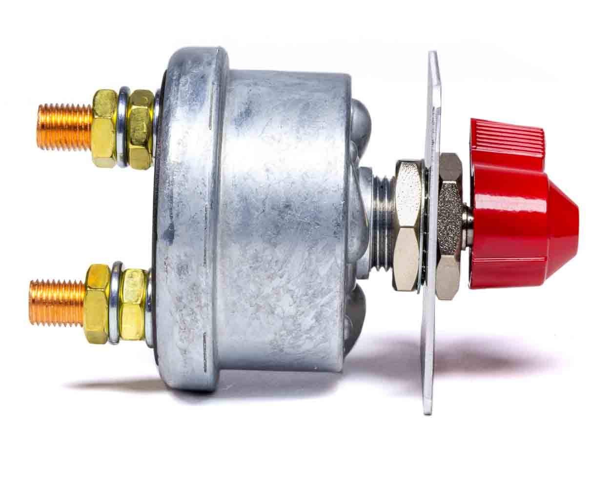 QuickCar Racing close-up of red rotary handle showing durable operation benefit