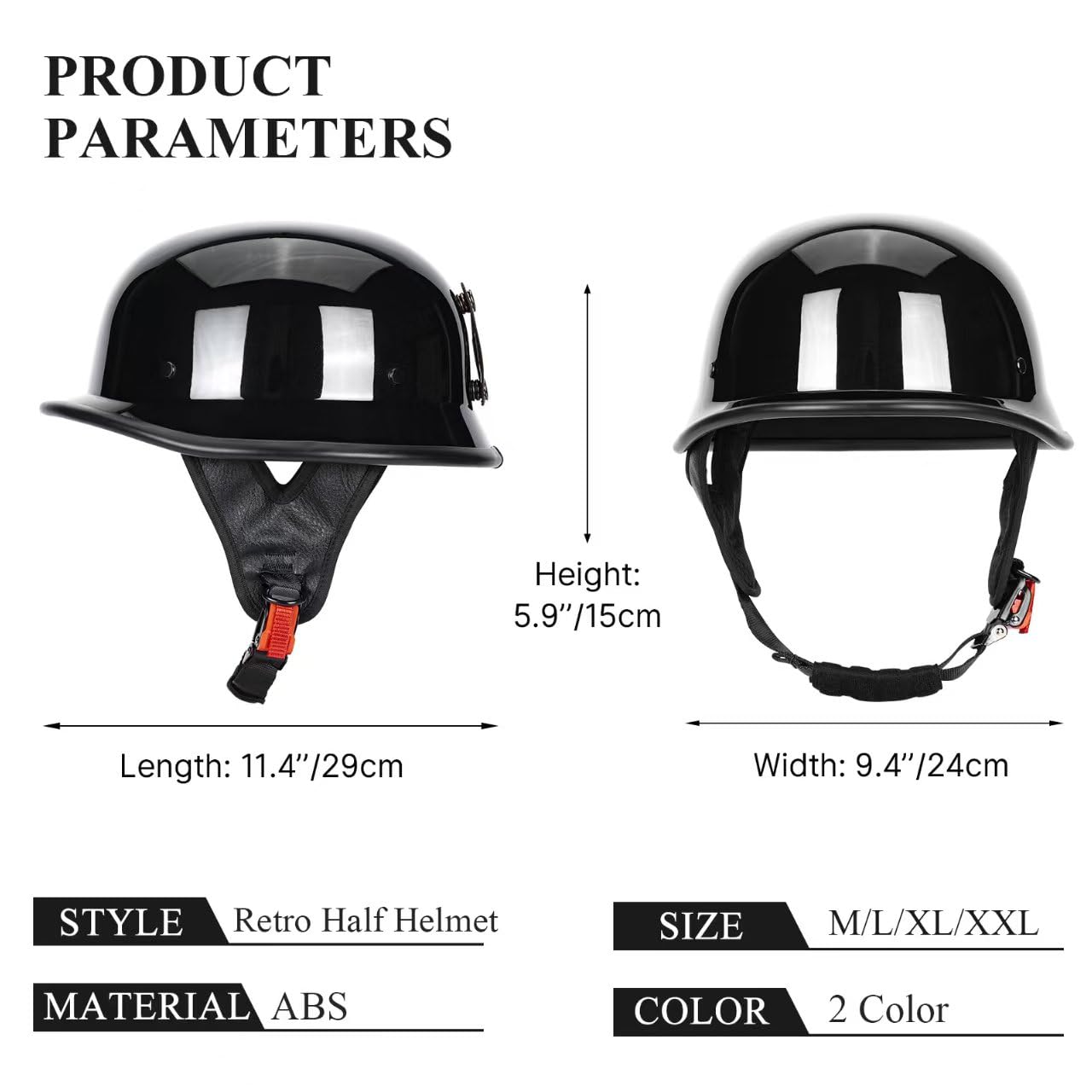 quickool helmet next to ruler and hand showing size and proper fit guidance