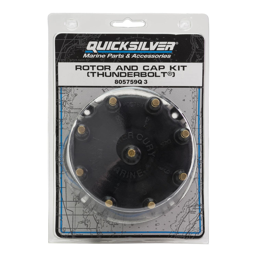 Quicksilver gasket and rotor laid flat to show sealing design and correct alignment